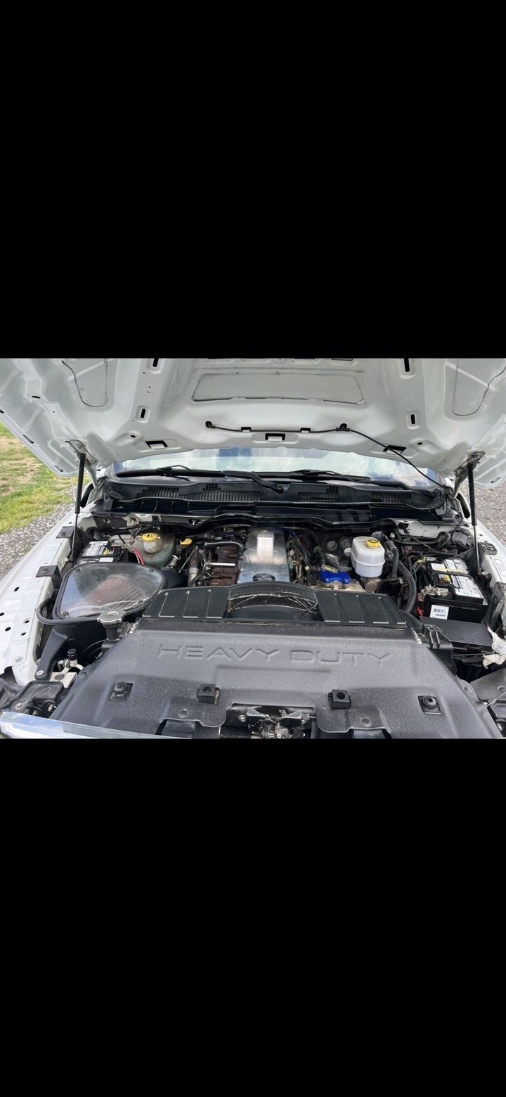 Ram engine bay after