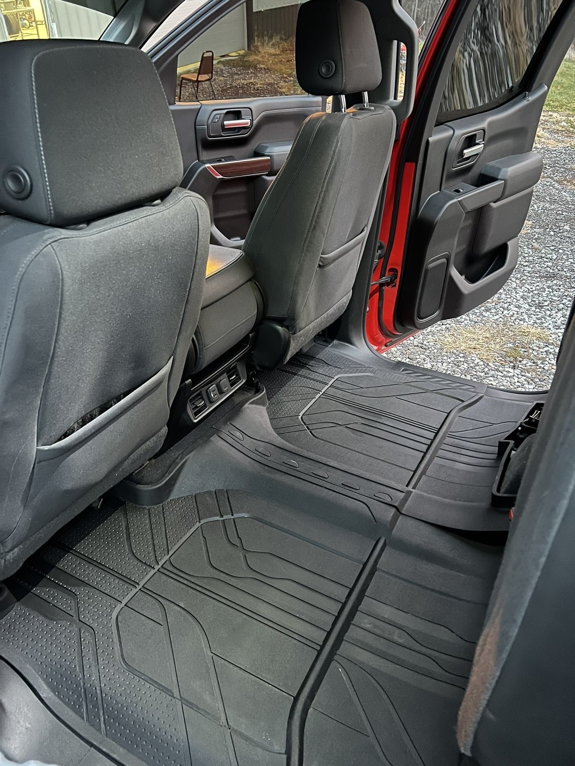 Silverado rear cabin after