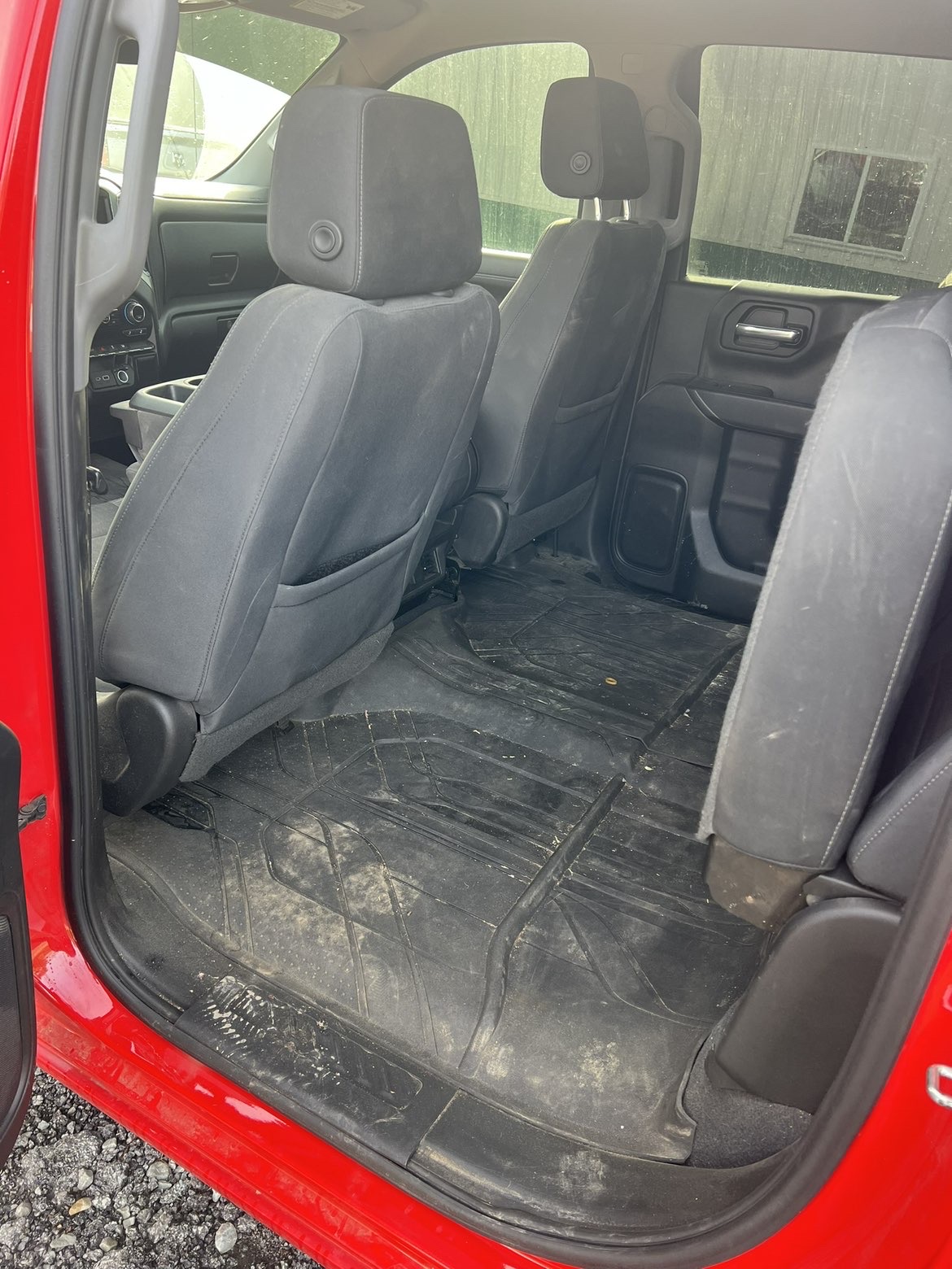 Silverado rear cabin before
