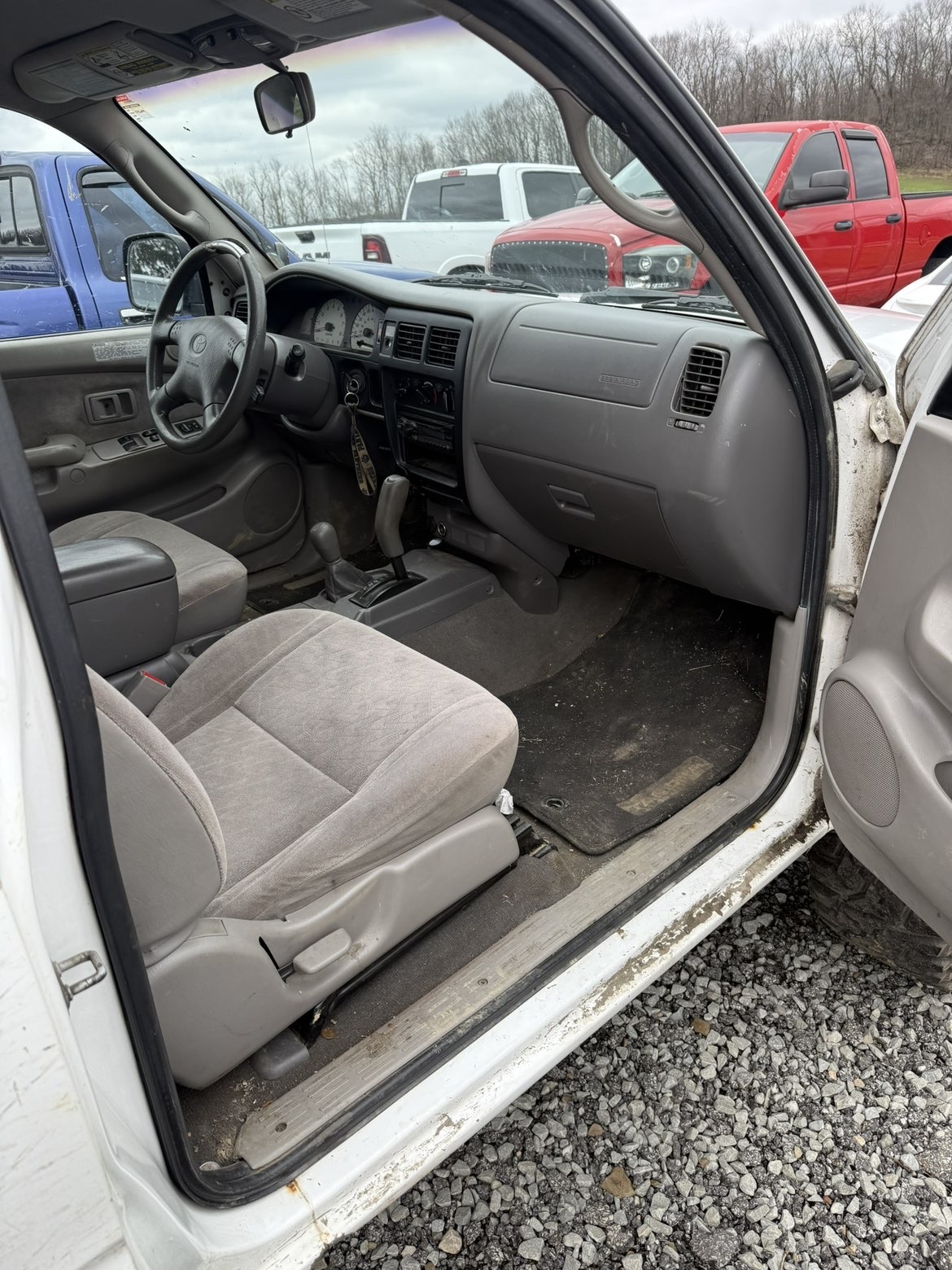 Tacoma interior before